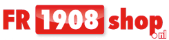 FR1908shop.nl logo terug naar Home knop